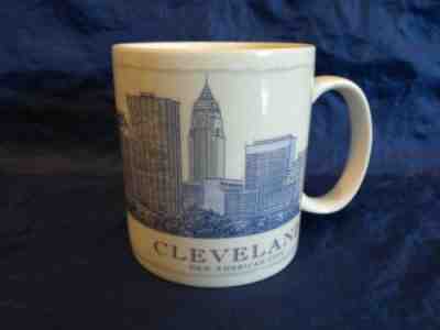 Starbucks 2006 Mug Cleveland New American City Series 18 oz Ceramic Cup - Sold on eBay Dec, 17th 2018 for $18.99