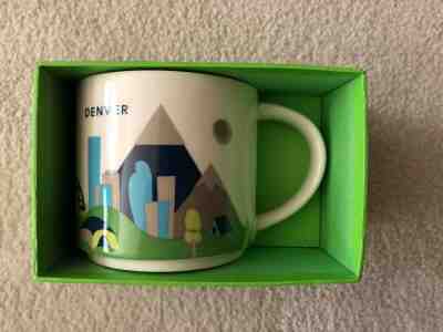 Starbucks Denver You Are Here Mug, Brand New In Box, Discontinued! - Sold on eBay Feb, 8th 2019 for $21.00