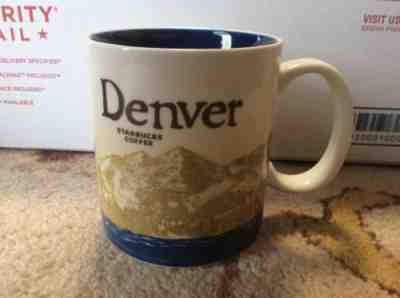 Starbucks Denver 2009 Global Icon Collector Series Coffee Cup Mug 16 oz - Sold on eBay Feb, 6th 2019 for $10.00