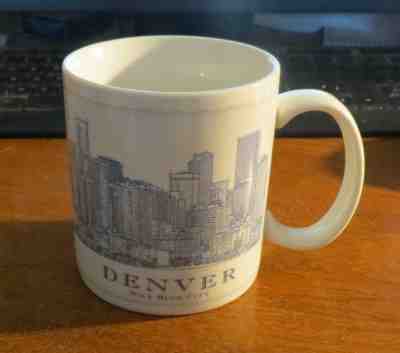 Denver CO 2008 Starbucks Architect Skyline City Series Coffee Mug Cup 18 oz NEW - Sold on eBay Feb, 3rd 2019 for $17.95