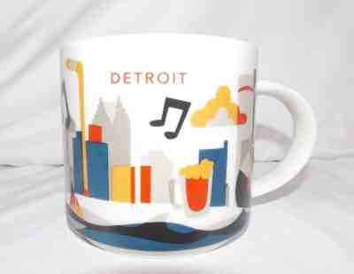 Starbucks Detroit Coffee Mug Cup "You Are Here" Collection 2013  - Sold on eBay Jan, 31st 2019 for $15.99
