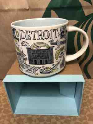 STARBUCKS BEEN THERE SERIES DETROIT - *NEW RELEASE* collection - Sold on eBay Jan, 23rd 2019 for $23.99