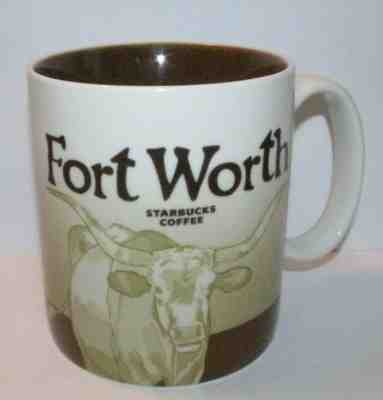 Starbucks Coffee Collector Series Fort Worth Texas TX 16 oz Mug Cup  - Sold on eBay Feb, 11th 2019 for $29.99