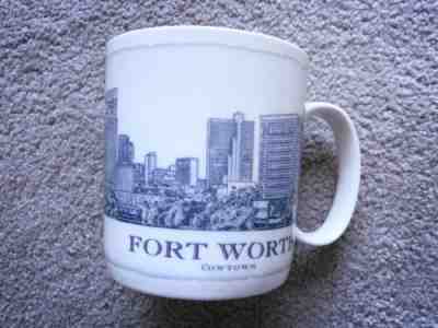 Starbucks Fort Worth Texas Cowtown Mug 2006 Architect Series  - Sold on eBay Feb, 9th 2019 for $12.49