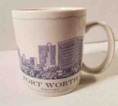 Starbucks Architect Series Fort Worth Texas Coffee Mug 2008 18 ounce Cowtown - Sold on eBay Dec, 17th 2018 for $8.00