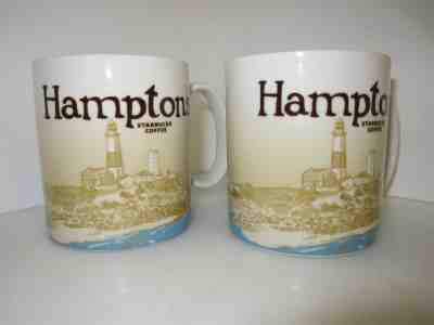 2x Starbucks Coffee Mugs Hamptons - Sold on eBay Feb, 11th 2019 for $36.00