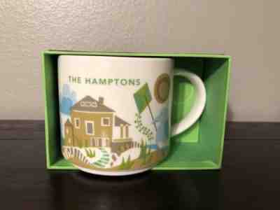 Starbucks The Hamptons City Cup Mug "You Are Here" YAH Collection 14 Oz 2013 - Sold on eBay Jan, 25th 2019 for $10.50