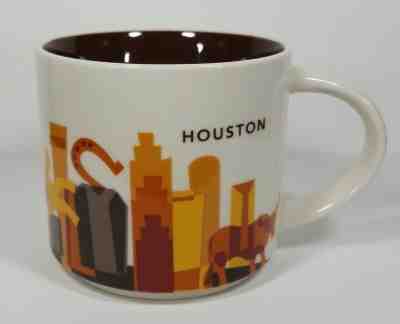 Starbucks Houston You Are Here 2013 Collector's Coffee Tea Ceramic Mug EUC - Sold on eBay Feb, 13th 2019 for $9.00