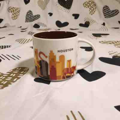 Starbucks 14oz Coffee Mug Cup You Are Here Collection Houston - Sold on eBay Feb, 11th 2019 for $15.86