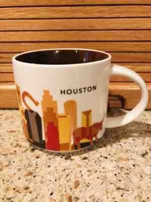 Starbucks HOUSTON YAH mug NEW You are Here Series 14 oz - Sold on eBay Feb, 9th 2019 for $16.99