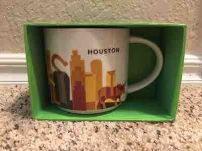 NEW Starbucks Houston You Are Here Limited Edition Coffee Mug 14oz - Sold on eBay Feb, 3rd 2019 for $12.50
