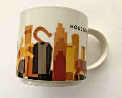 Starbucks Houston Mug You are Here City Coffee Collector Series 16 oz Cup 2015 - Sold on eBay Feb, 2nd 2019 for $7.99