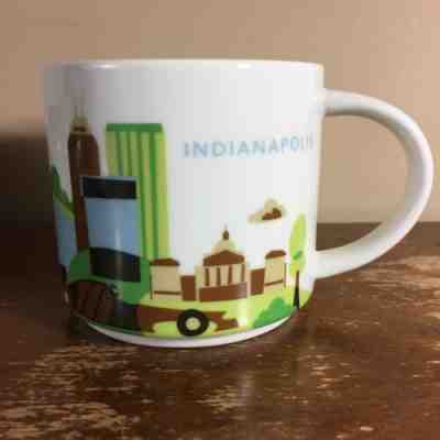 Starbucks Indianapolis Coffee Mug You Are Here Collection 2014 No Box - Sold on eBay Feb, 14th 2019 for $15.99