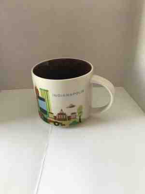 Starbucks mug you were here Indianapolis 2015 - Sold on eBay Feb, 9th 2019 for $9.00