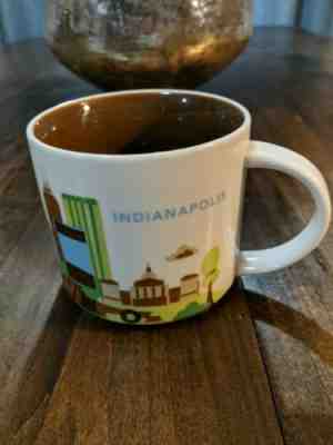 Starbucks You Are Here Mug Indianapolis - Sold on eBay Feb, 7th 2019 for $10.10