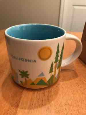 Starbucks mugs - California, Chicago, Indianapolis, and New York - Sold on eBay Feb, 5th 2019 for $50.00