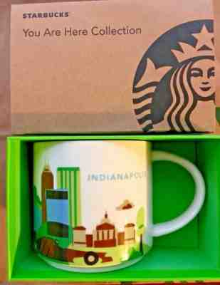 STARBUCKS YOU ARE INDIANAPOLIS NIB ! RARE - Sold on eBay Feb, 4th 2019 for $19.99