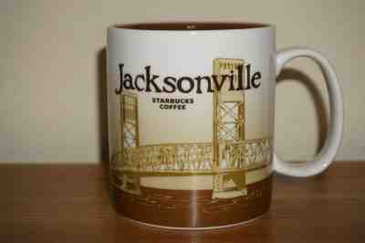 Starbucks Jacksonville Florida Collector Series City Icon Mug 16oz Brown UNUSED - Sold on eBay Dec, 11th 2018 for $80.00
