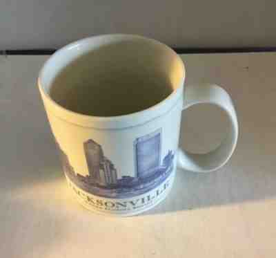 2008 STARBUCKS 18oz JACKSONVILLE FL Architect Skyline Series Coffee Mug (XS37 - Sold on eBay Dec, 4th 2018 for $19.98
