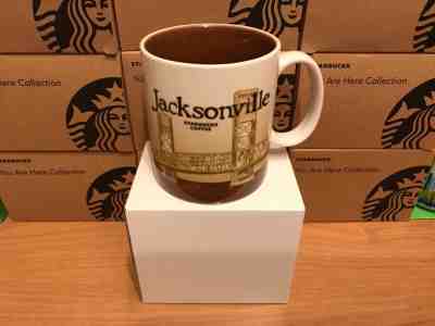 Starbucks Global Icon JACKSONVILLE 16 oz Mug with SKU.  - Sold on eBay Nov, 25th 2018 for $149.95