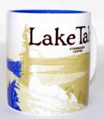 Starbucks Global Icon Collector Series Mug, Lake Tahoe 16 fl oz 2012 NEW RARE - Sold on eBay Feb, 13th 2019 for $39.21