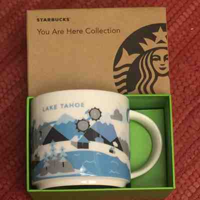 Starbucks Lake Tahoe Nevada You Are Here 14oz Mug Cup YAH New In Box NIB - Sold on eBay Jan, 16th 2019 for $34.95