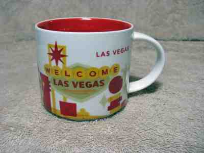 STARBUCKS LAS VEGAS COFFEE CUP 14 oz YOU ARE HERE SERIES MINT CONDITION - Sold on eBay Feb, 13th 2019 for $9.95