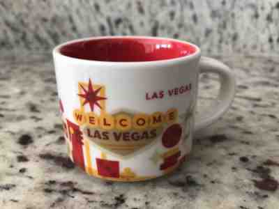 Starbucks 2016 Las Vegas YAH You Are Here Mini mug Ornament 2oz - Sold on eBay Feb, 12th 2019 for $10.00