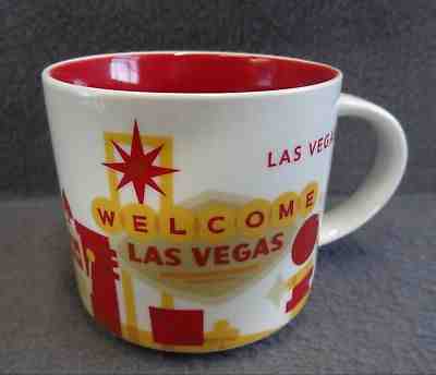 Starbucks Las Vegas You Are Here Collection 2015 14 oz. Coffee Mug Cup Tea Strip - Sold on eBay Feb, 12th 2019 for $16.98