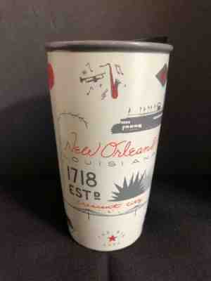 Starbucks New Orleans, La. Tricentennial Bayou County Travel Tumbler Gray 12oz - Sold on eBay Feb, 9th 2019 for $45.00