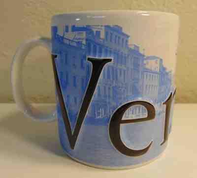 Starbucks VENEZIA La Dolce Vita Coffee Mug Italian Edition Barista 2002 Series - Sold on eBay Feb, 9th 2019 for $14.99