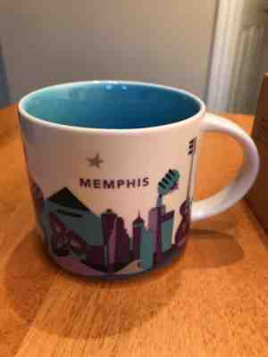 Starbucks Memphis Coffee Mug - You Are Here Series - Sold on eBay Jan, 6th 2019 for $20.00