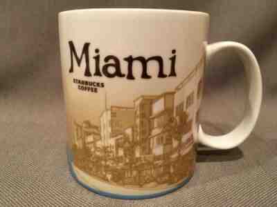Starbucks Original MIAMI USA Mug/Cup 16oz (w/ blemish) - Sold on eBay Feb, 2nd 2019 for $12.95
