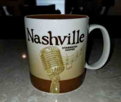 Starbucks Global Icon Collector Series Nashville 16 Ounce Mug - Sold on eBay Feb, 5th 2019 for $29.00