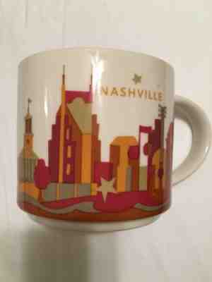 Starbucks Nashville You Are Here Mug 14 ounce Grand Ol' Opry Music City EUC!! - Sold on eBay Jan, 31st 2019 for $12.50