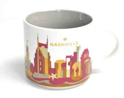 Starbucks 2013 You Are Here "Nashville, TN" YAH 14oz Coffee Mug Tea Cup EUC - Sold on eBay Jan, 29th 2019 for $24.99