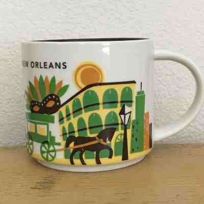 Starbucks New Orleans You Are Here Mug 2015 - Sold on eBay Feb, 12th 2019 for $29.99