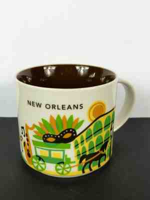 Starbucks Coffee YAH Mug 2017 NEW ORLEANS You Are Here Cup 14oz  - Sold on eBay Feb, 10th 2019 for $24.95