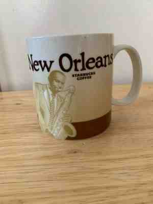 16 oz Starbucks Mug Coffee Cup New Orleans City Collector Series Mugs - Sold on eBay Feb, 3rd 2019 for $13.00