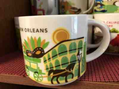 Starbucks YOU ARE HERE ~NEW ORLEANS~ RETIRED - City Mug - - Sold on eBay Jan, 31st 2019 for $17.50