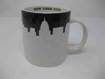 Starbucks NYC New York City 2012 Collector Series Mug Taxi Empire State Liberty - Sold on eBay Feb, 8th 2019 for $18.00