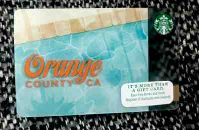 Orange County California Starbucks Gift Card - Sold on eBay Feb, 14th 2019 for $1.50