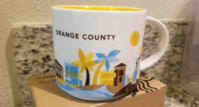 2018 Starbucks You Are Here Mug Orange County - Sold on eBay Feb, 11th 2019 for $20.00