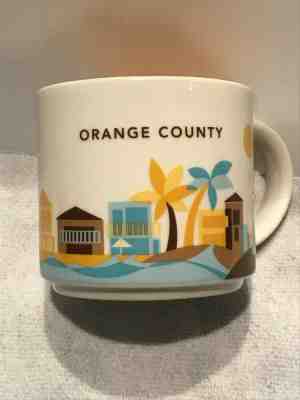 Starbucks Orange County You Are Here Collection 2015 Teal Turquoise Mug Coffee - Sold on eBay Feb, 10th 2019 for $18.88