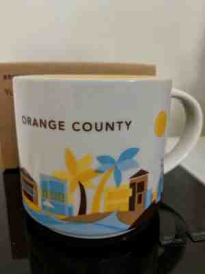 Starbucks You are Here Mug Orange County 14 oz new - Sold on eBay Feb, 5th 2019 for $9.30