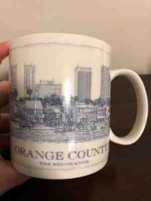 2006 Starbucks Big Orange County Collector Series City Mug Coffee 18 oz Blue - Sold on eBay Jan, 26th 2019 for $14.99