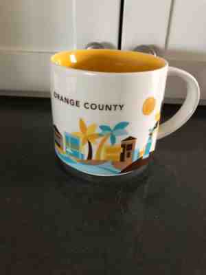 Starbucks You are Here Mug Orange County 14 oz - Sold on eBay Jan, 25th 2019 for $7.80