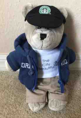 Starbucks Bearista Bear The City Beautiful ORLANDO Destination Collection Plush - Sold on eBay Feb, 5th 2019 for $21.90
