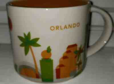 Starbucks Orlando You Are Here Collection Coffee Mug NEW without box - Sold on eBay Feb, 4th 2019 for $9.99