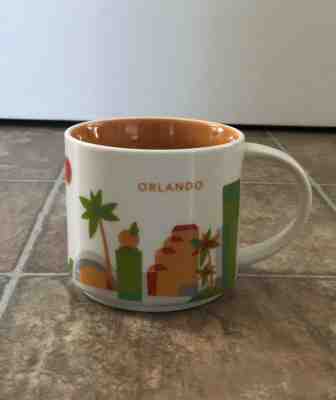 Starbucks Mug - You Are Here Collection - 2015 Orlando, Florida Style - Used - Sold on eBay Jan, 29th 2019 for $5.50